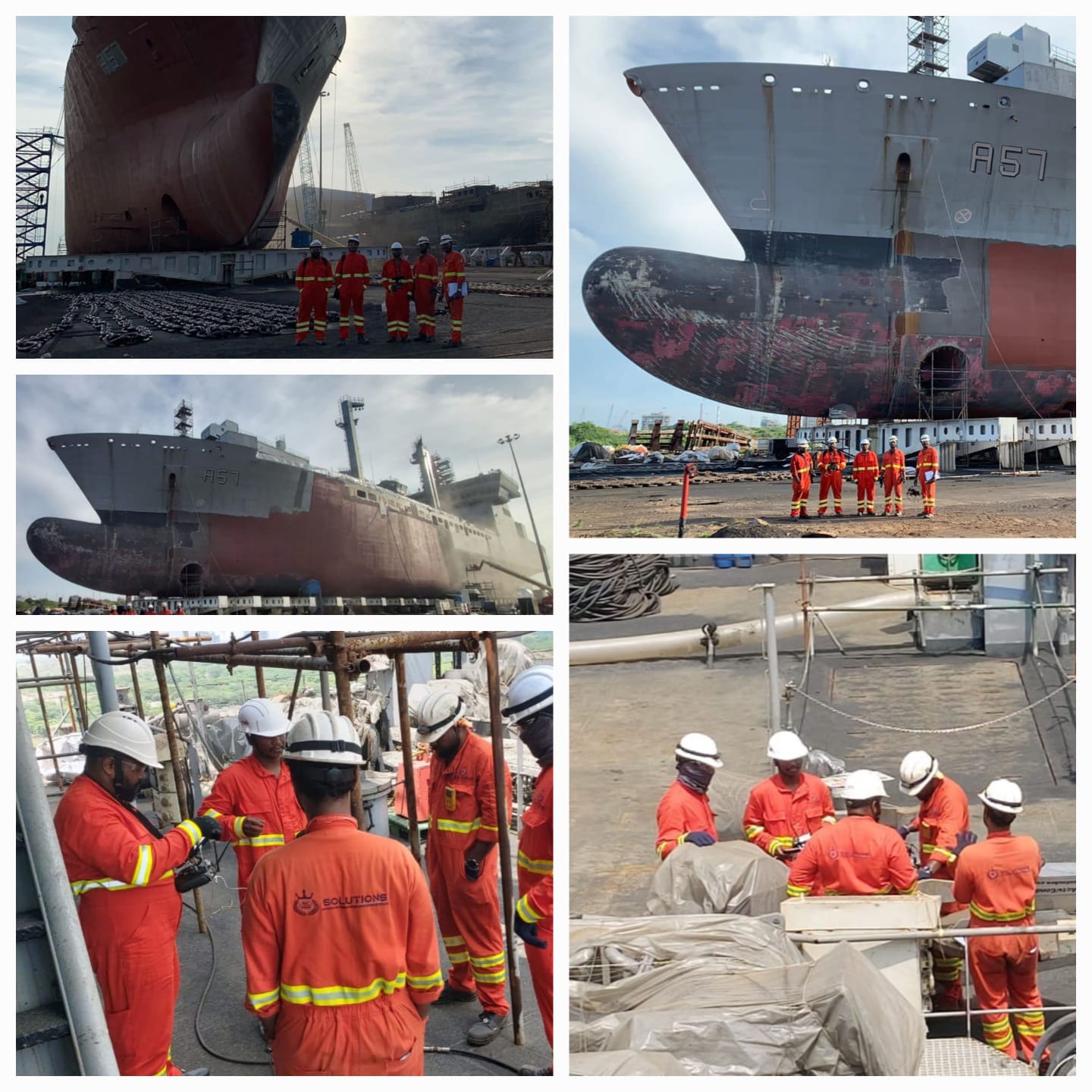 JOB DONE- Our scope of work as been successful completed for INS-SHAKTI, Thanks for giving this opportunity to L&T.