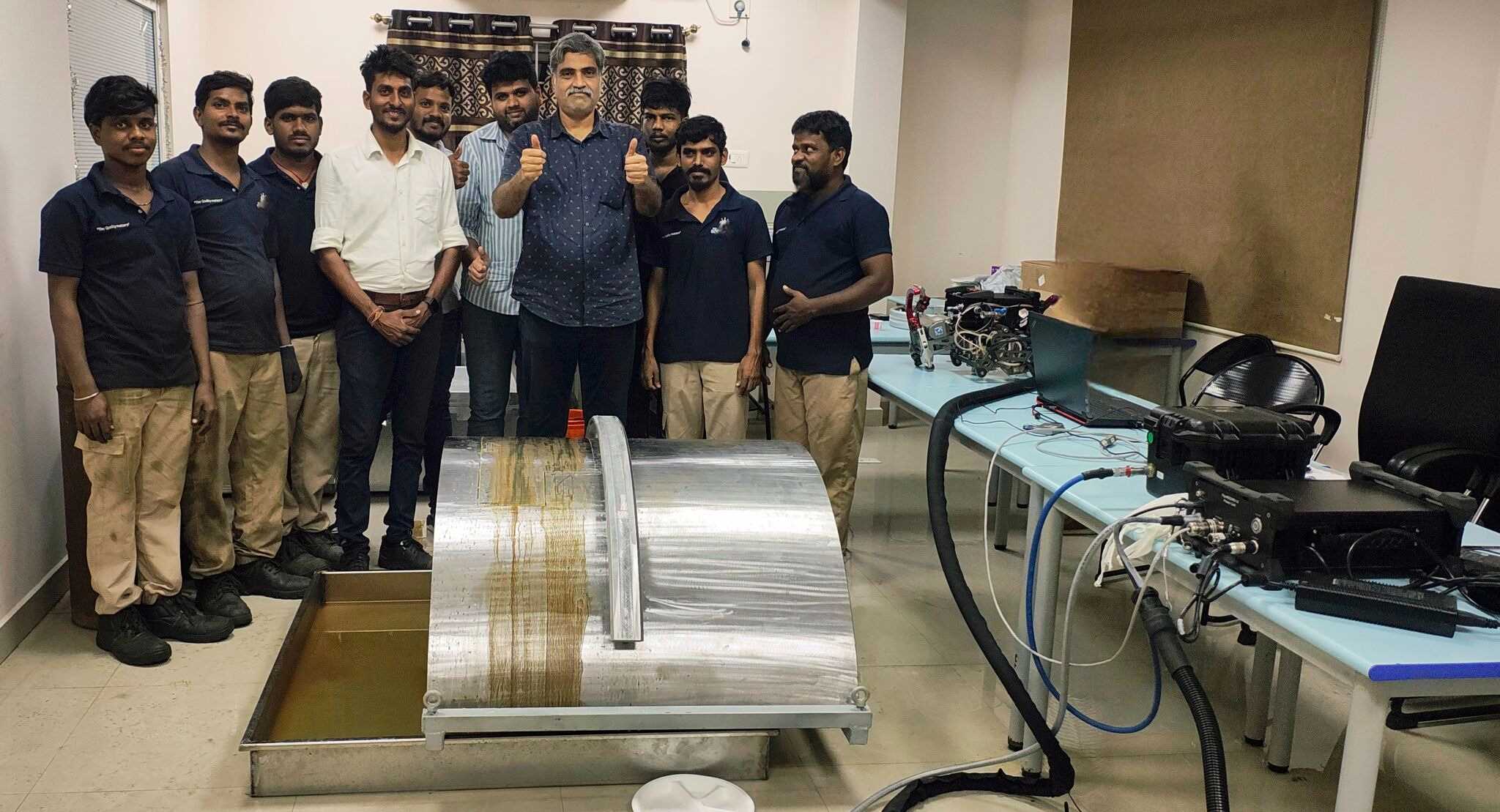 Honoured and truly grateful for a proud moment during the handover of our AUT Z-Calibration Block system.